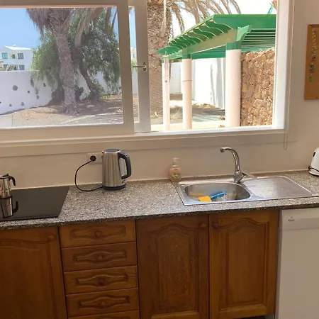 House In First Line Of The Beach Terraces Close To Surf And Shops * Teguise (Lanzarote)